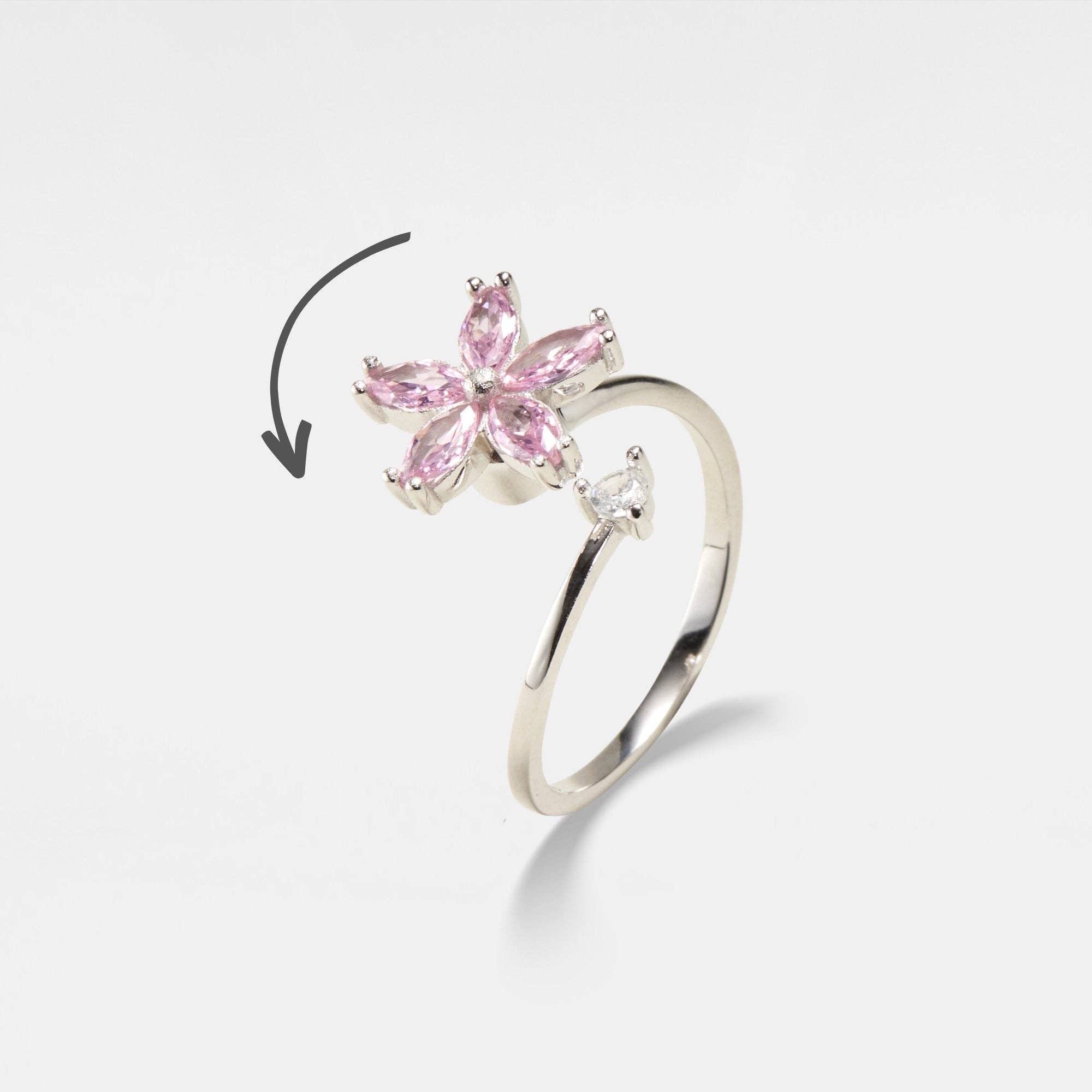 Blossom Spinner Ring Pre-Order