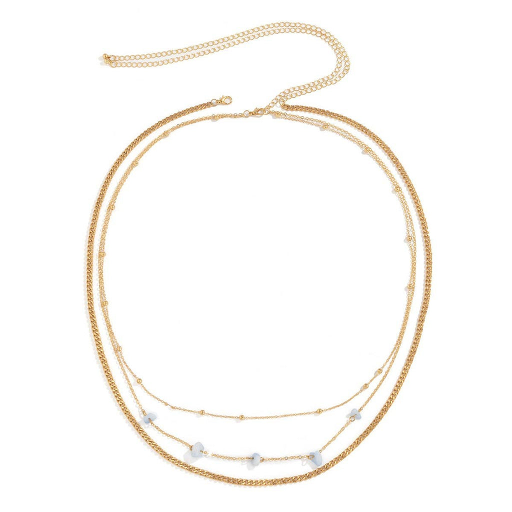 Belly chain crystal