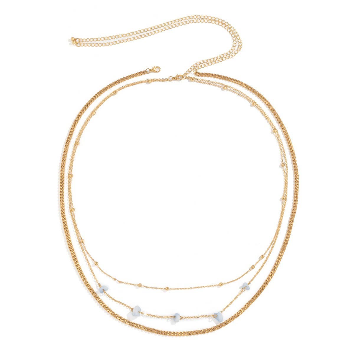 Belly chain crystal