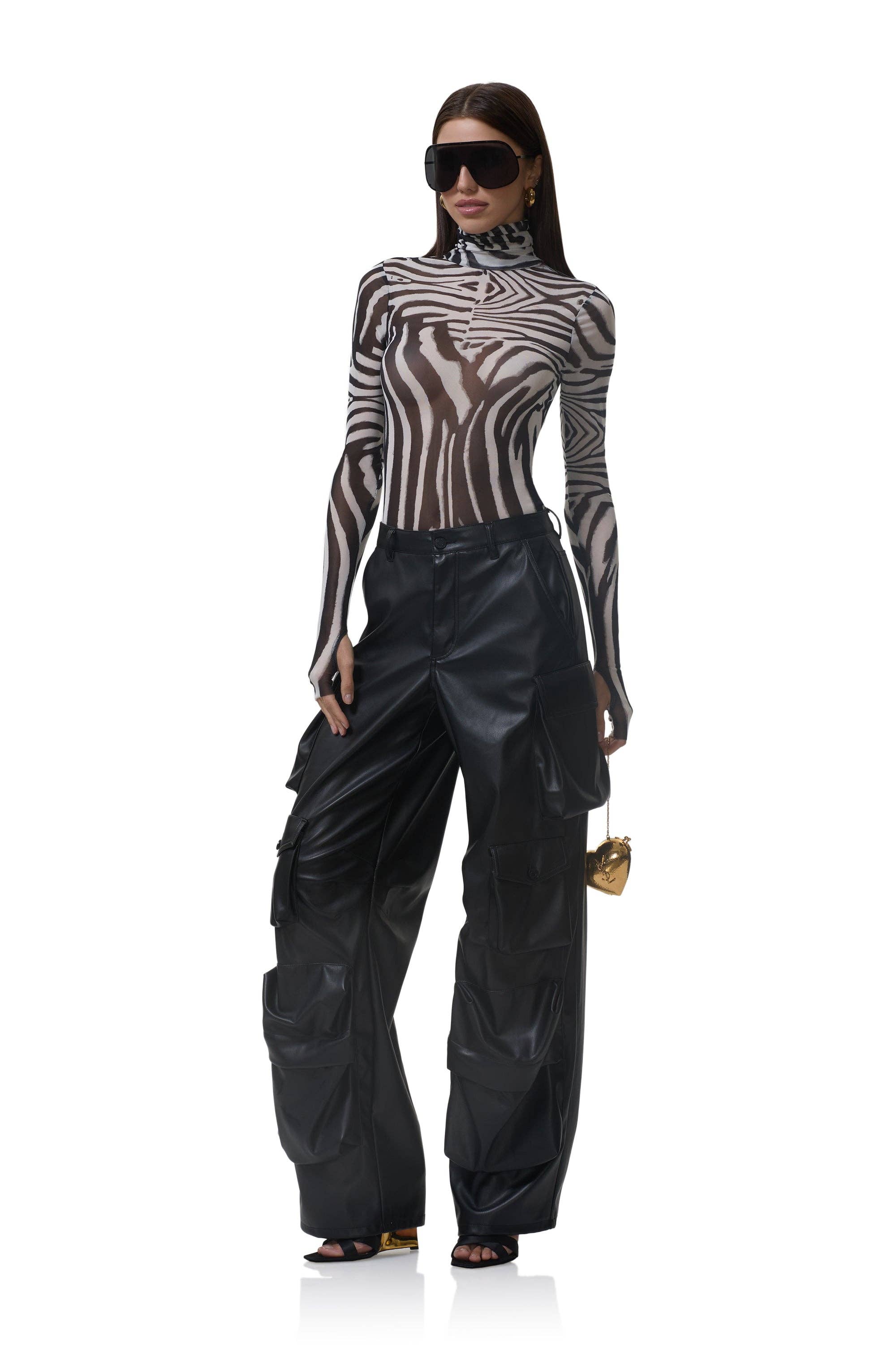 Zadie Top -Zebra