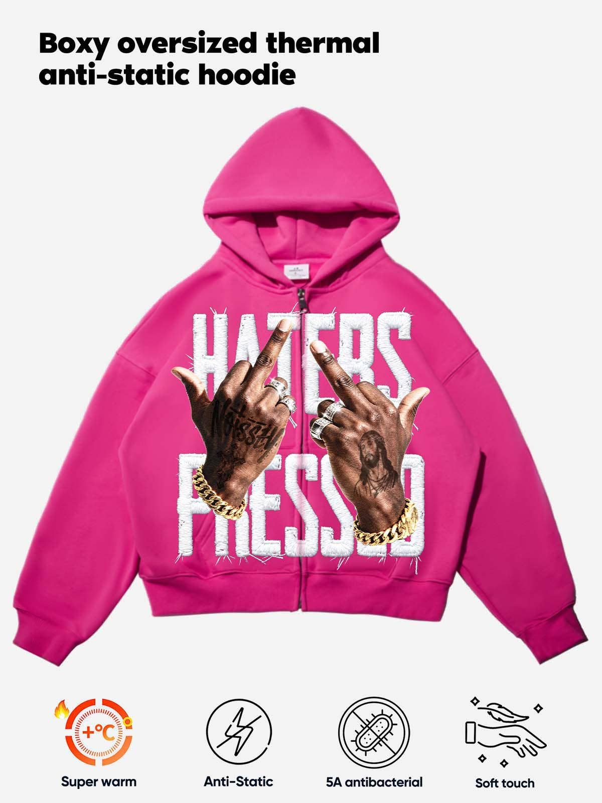 HATERS PRESSED HOODIE