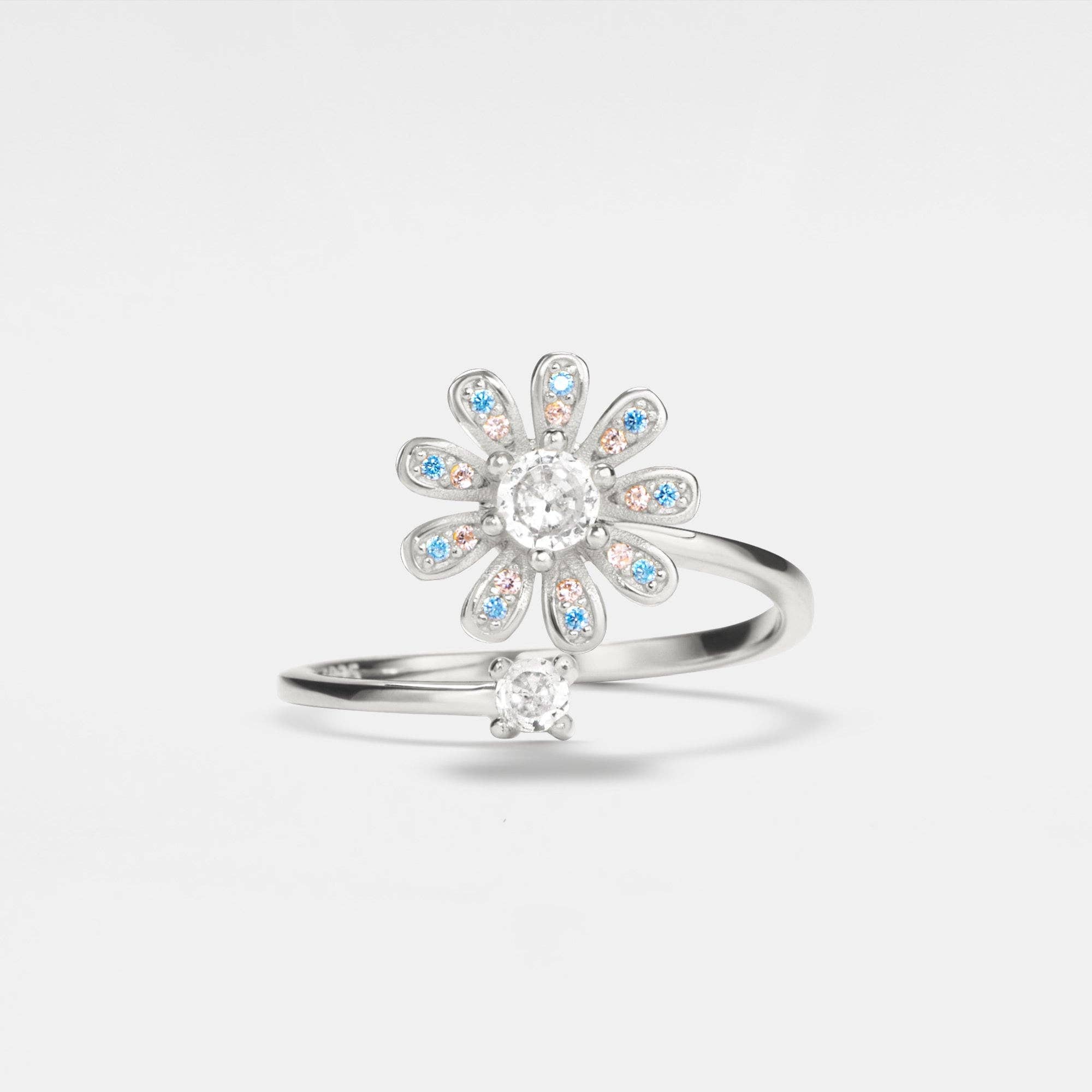 Daisy Bloom Spinner Ring Pre-Order