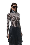 Zadie Top -Zebra