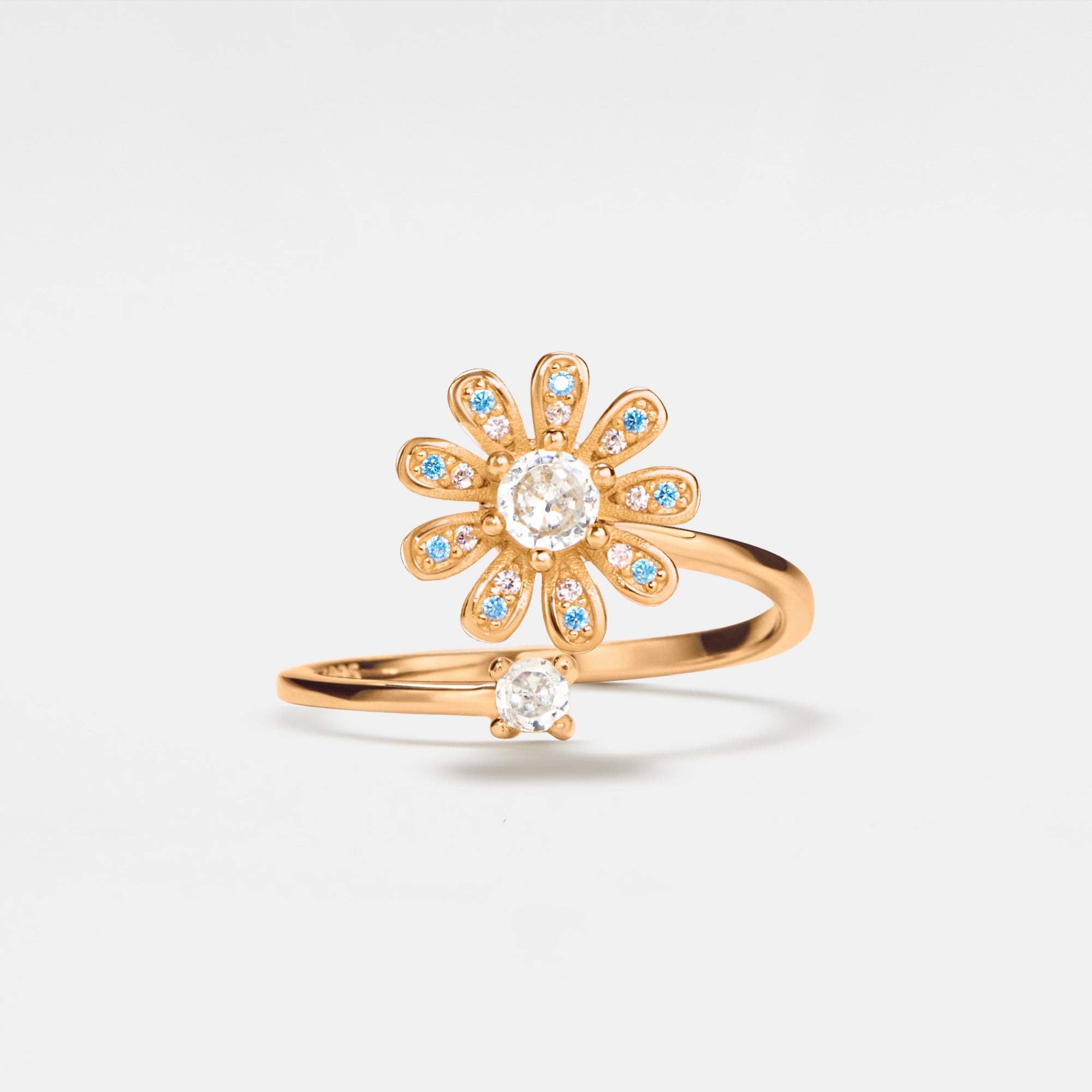 Daisy Bloom Spinner Ring Pre-Order
